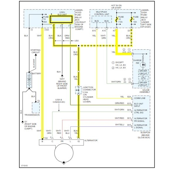 Battery Warning Light When Driving the Battery Light Came on and
