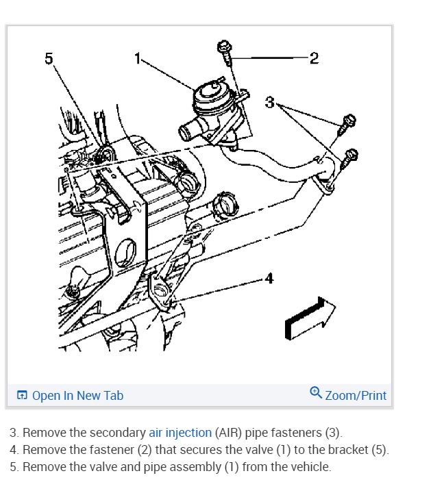 2001 Chevy S10 Secondary Air Injection System Diagram - Free Wiring Diagram