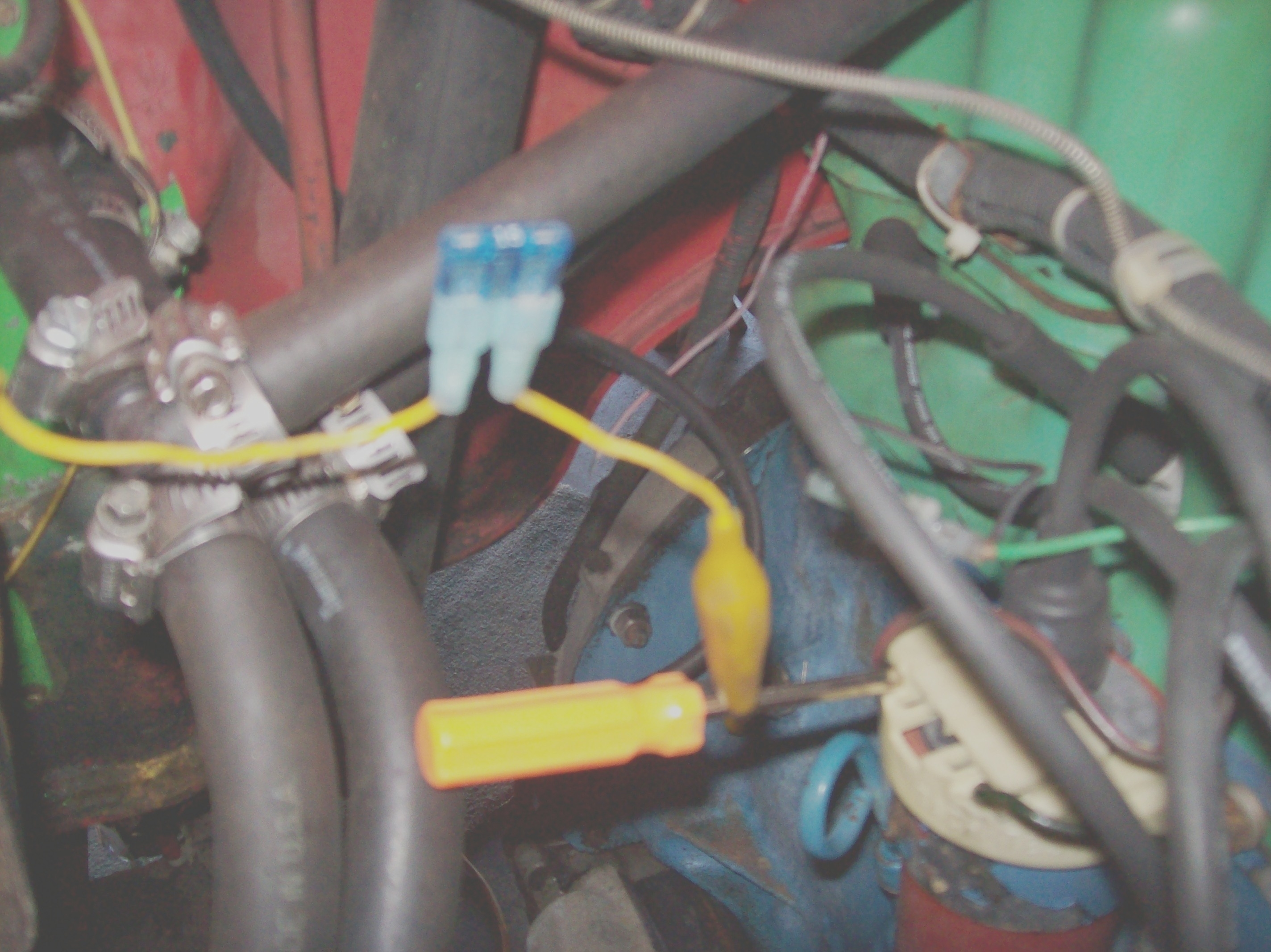 Turns Over, No Spark Engine Was Running Rough, so Changed Plugs,