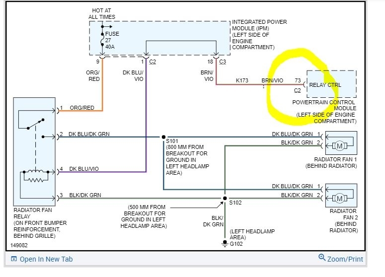 Radiator Fans Run with Engine Off Fan Wont Shut Off, Until