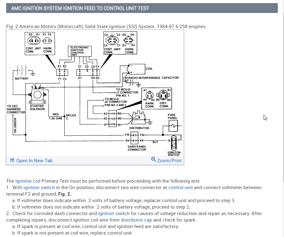Amc 258 Distributor Wiring Diagram - Wiring Diagram Networks