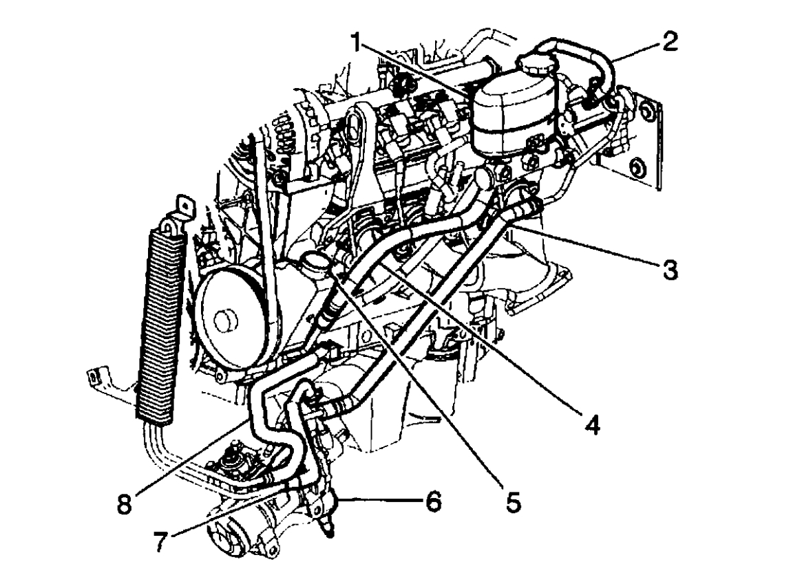 Power Steering Hose Diagrams  Is There A Diagram For The