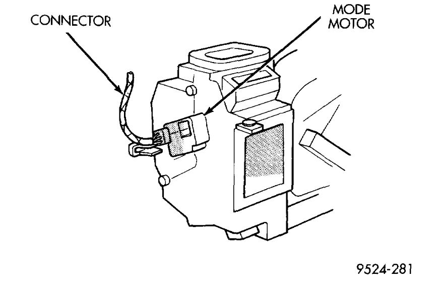 Blend Door Actuator Diagram