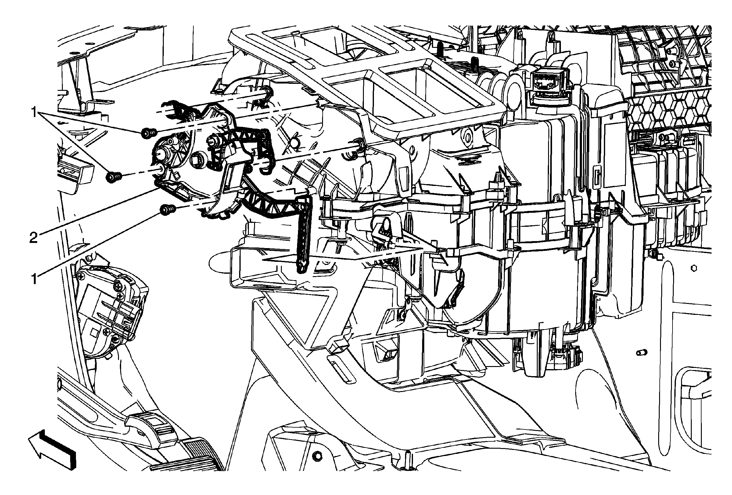 A/C and Heater Only Works on Passenger or Drivers Side?