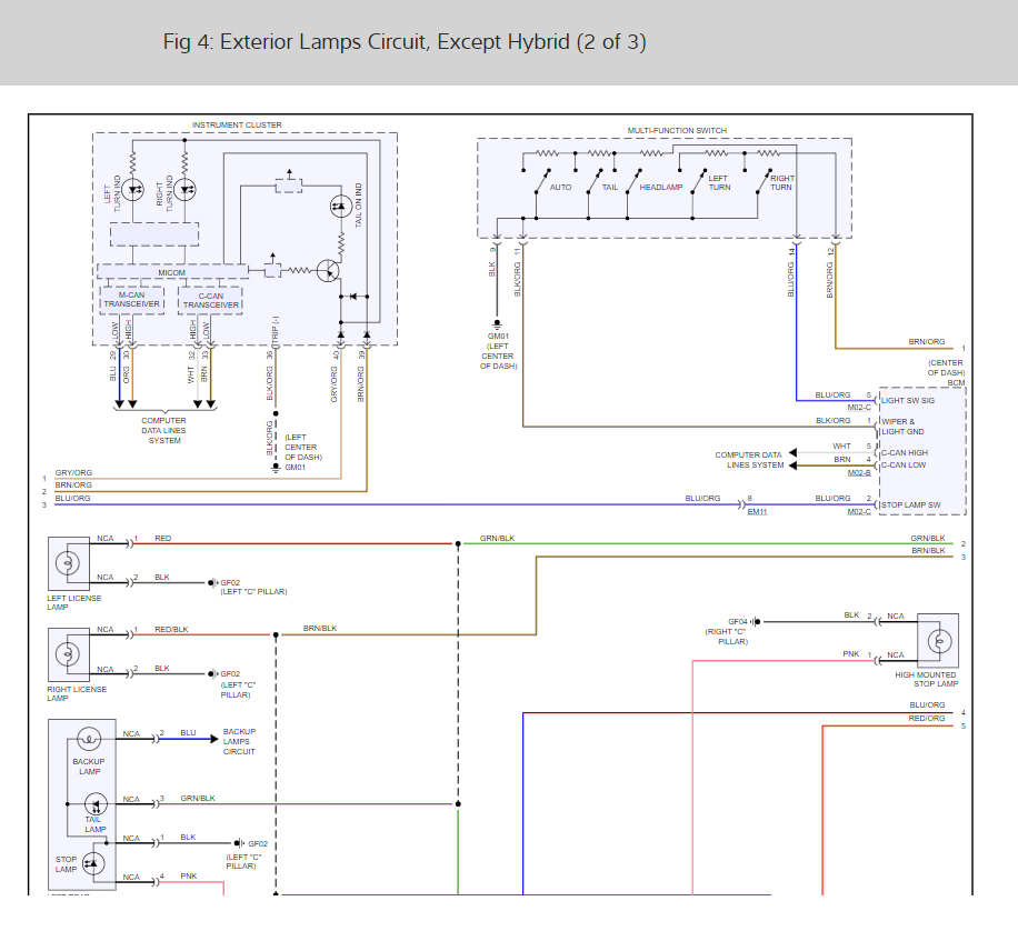 Wiring Diagram for Third Brake Light? so the Two Side Brake