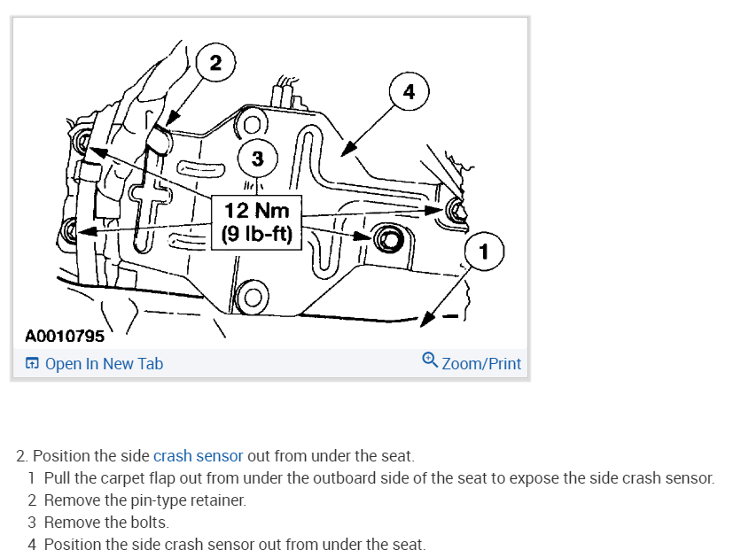 Air Bag Sensor Location Where Is the Air Bag Sensor Location?
