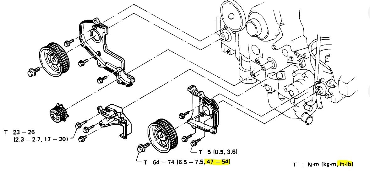 Cam Gear Bolt Torque Looking for the Procedure to Hold and Torque...