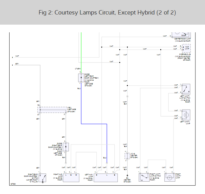 Door Light Not Working I've a Problem with One Side of