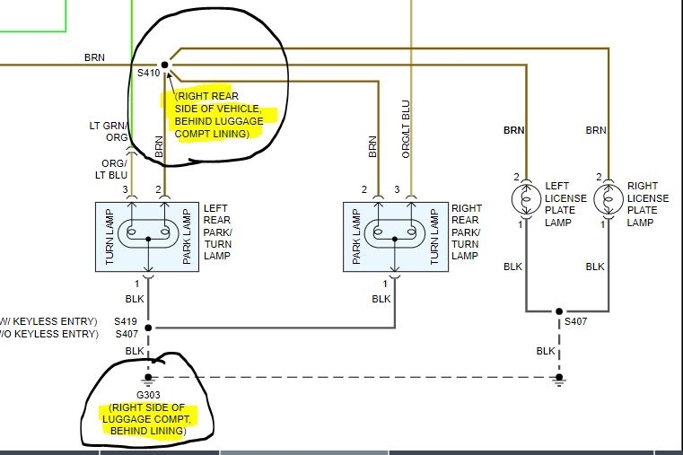 Brake Light Not Working I Had Replaced the Passenger Side Brake