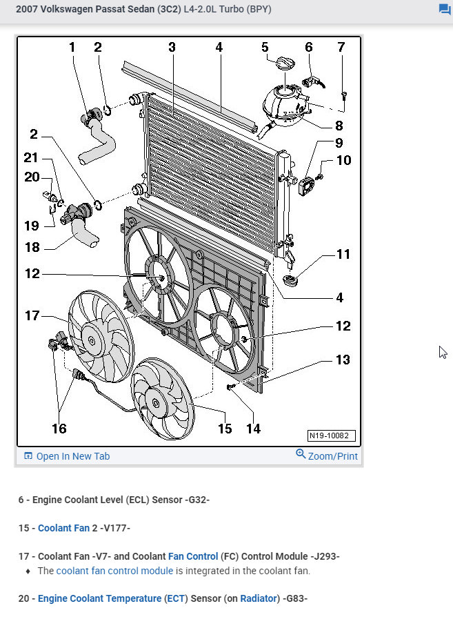 Engine Coolant Fan Control Module Location Where Is It Located?