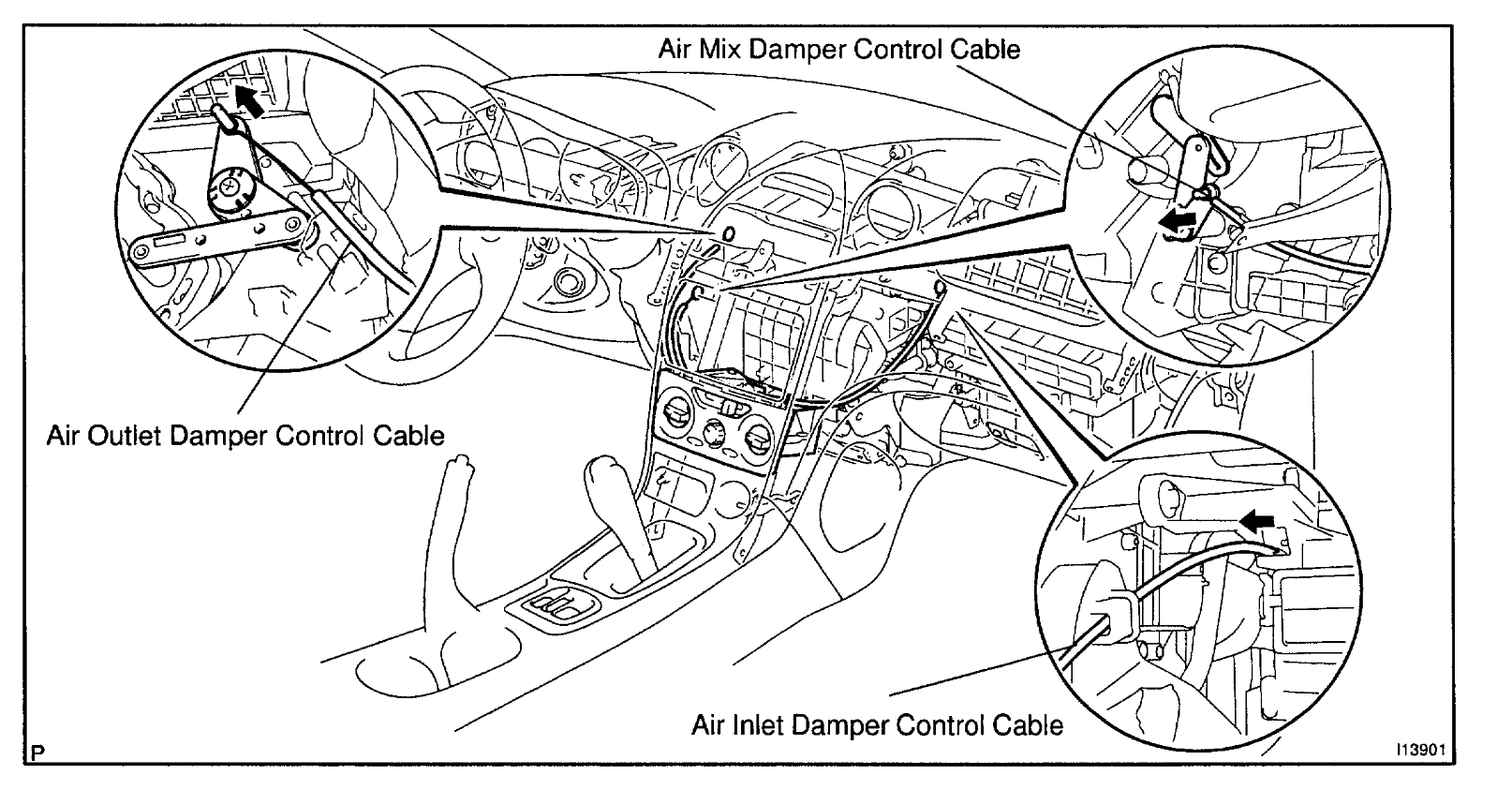 Center A/C Vents Not Blowing Air