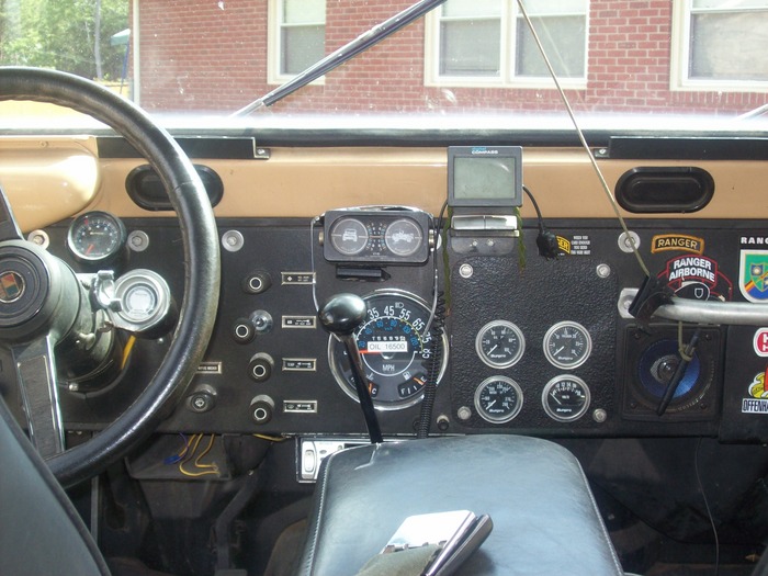 '85 Jeep CJ7 Fuel/Temp Guages: Is There a Way to Use the ... 1983 f150 cluster wiring diagram 