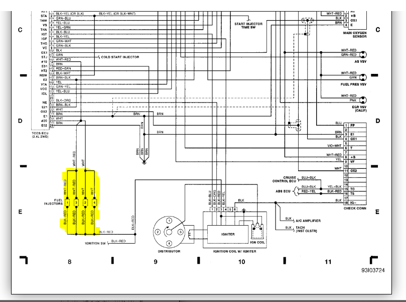 Wiring For Injectors Diagram  I Forgot How To Re Connect