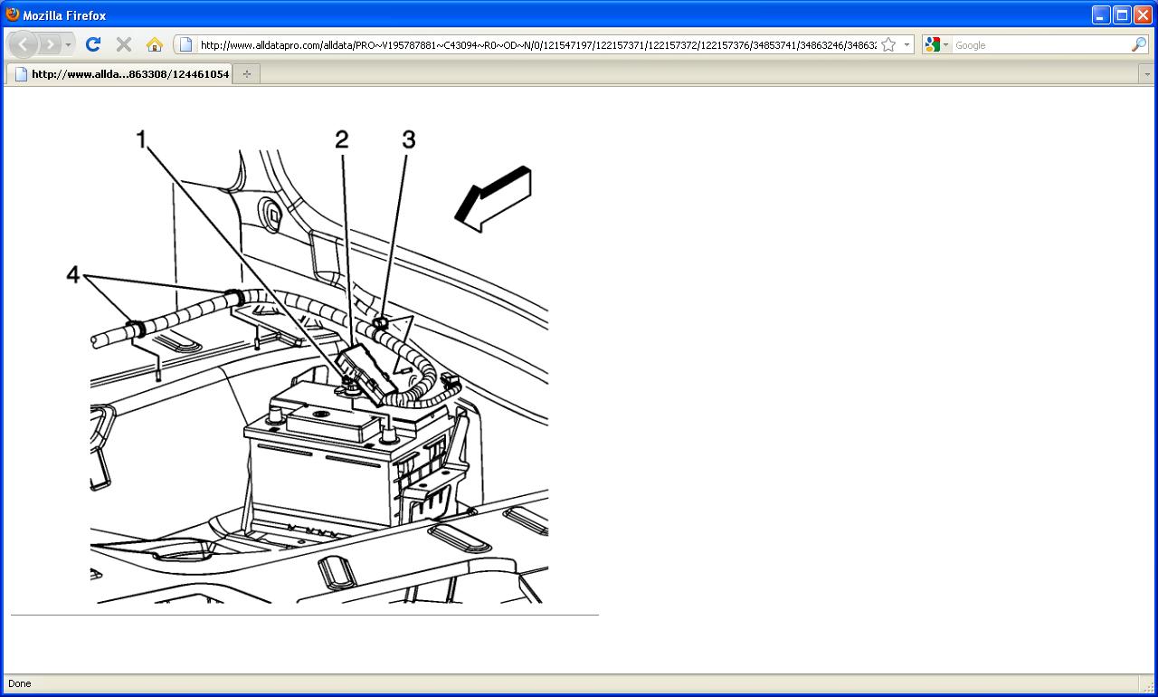 Hhr Car Has Dead Battery Cannot Get Key Out of Ignition Doed Hood...