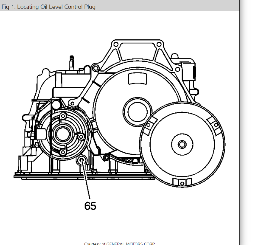 No Transmission Dipstick Transmission Fluid Check?