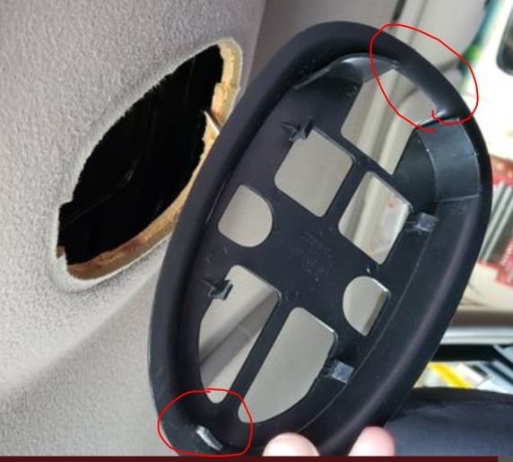 Dome Light Housing Installation so Both the Dome Light and the