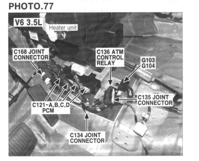 TCM Relay Location, Code P0885 Where Is the TCM Relay Located?