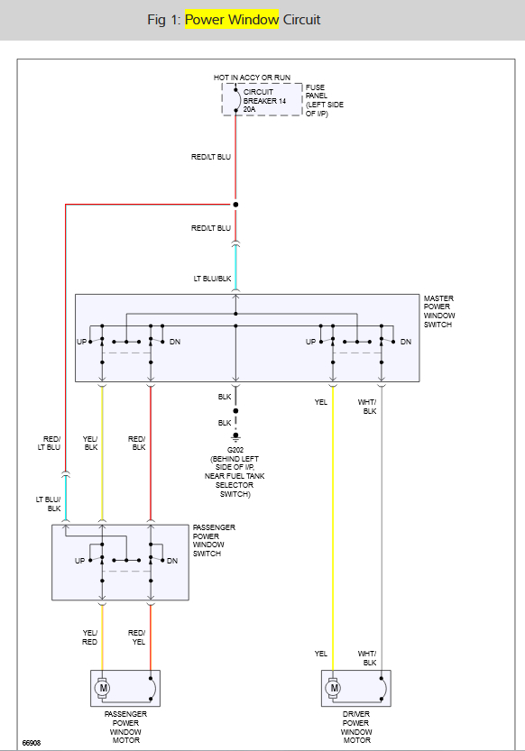 Power Windows Wiring Diagrams Need to Find Power Relays.