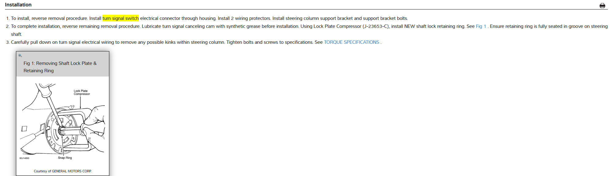 Turn Signal Switch Replacement Instructions How Do You Remove the...