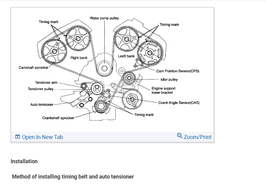 Camshaft Timing Please Provide Complete Timing Marks and Details?