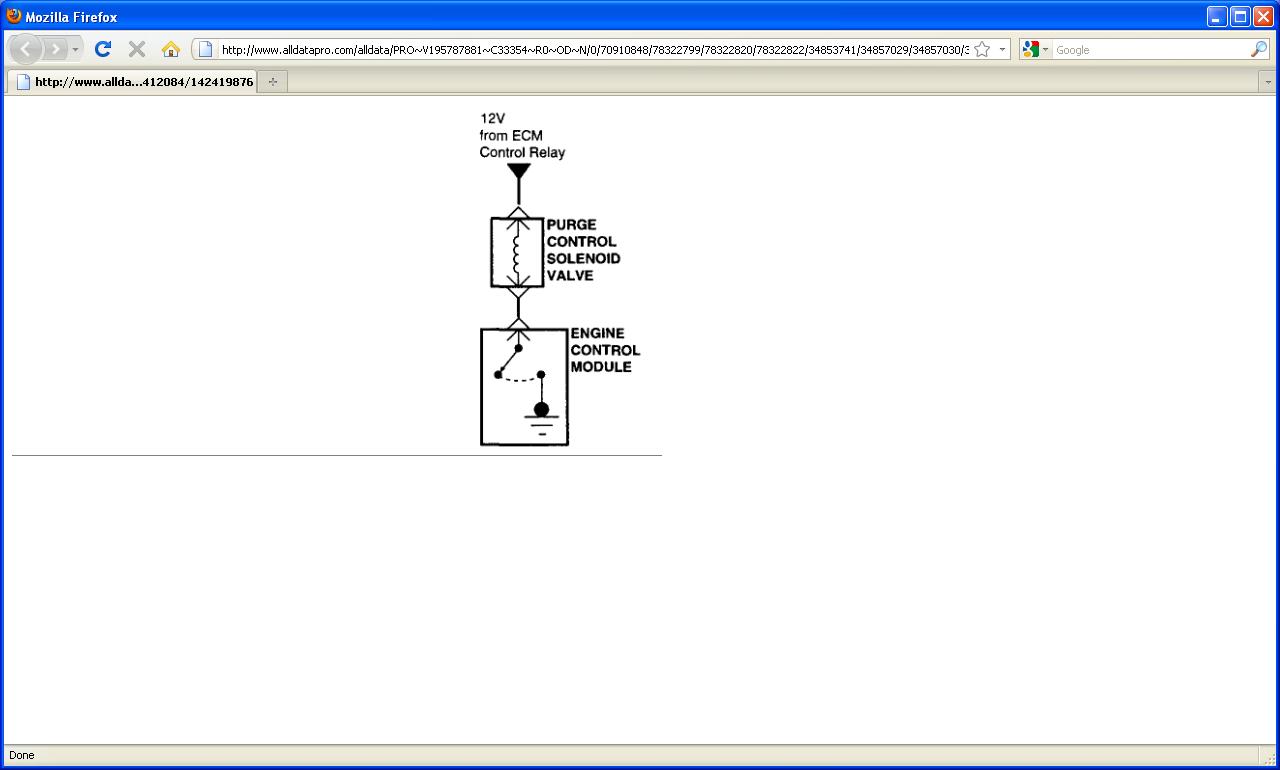 Purge Valve Service Engine Light Says Po440 Purge Valve Stuck