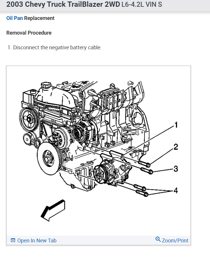 Oil Pan Replacement How Do You Remove the Oil Pan Fron This
