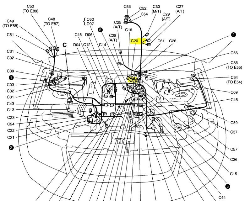 Crank Angle Sensor Location Location of Crank Angle Sensor.
