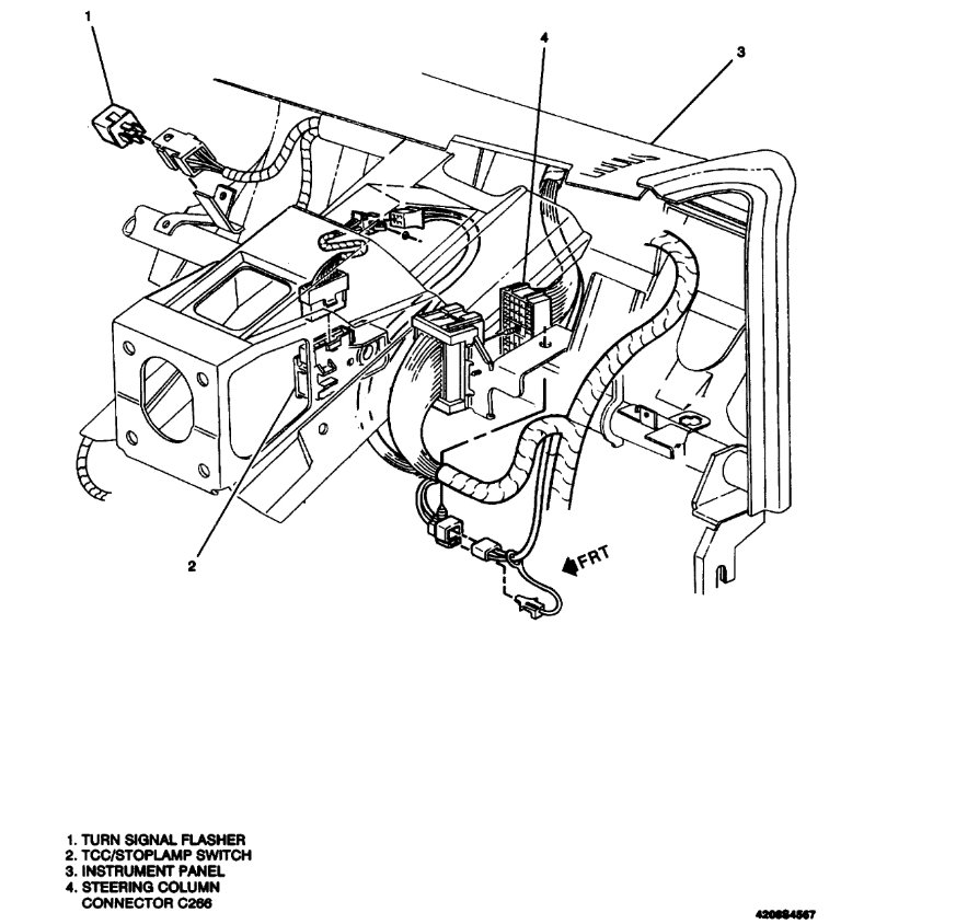 Turn Signal Flasher Location C2500 Cheyenne. Truck Comes with a