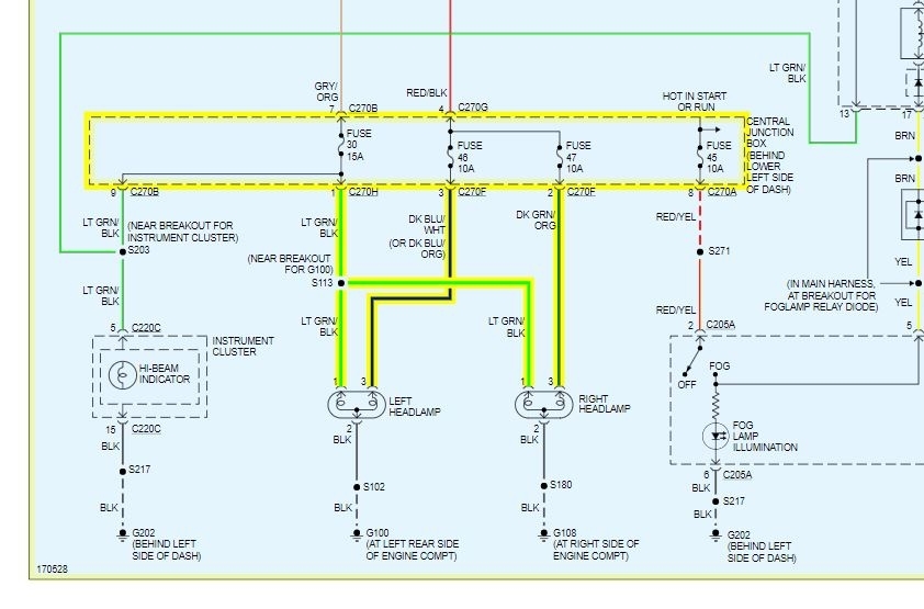 Fuse Number for Headlights and Taillights I Think I Blew Fuse