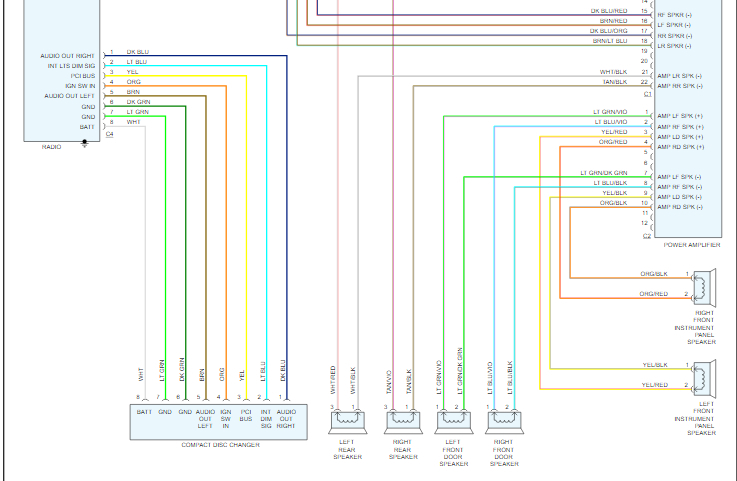 Radio Wiring Diagram Needed: I Have the Car Listed Above