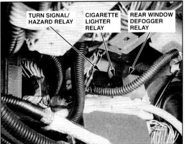 Rear Window Defrost Relay Location Which Relay Is the Rear Window...