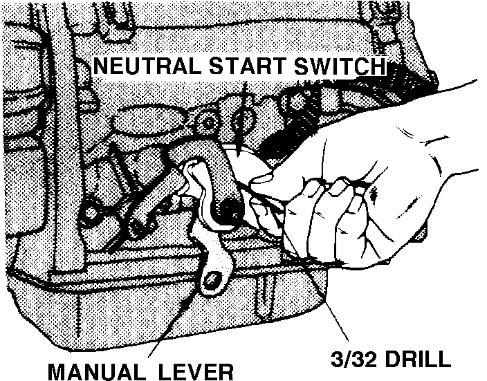 Neutral Safety Switch Location I Need to Know the Location of the...