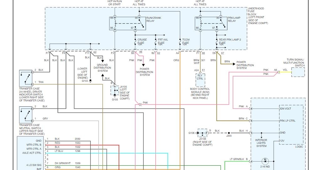 4wd Wiring Diagram Needed: Truck Listed Above Is the LT Model.