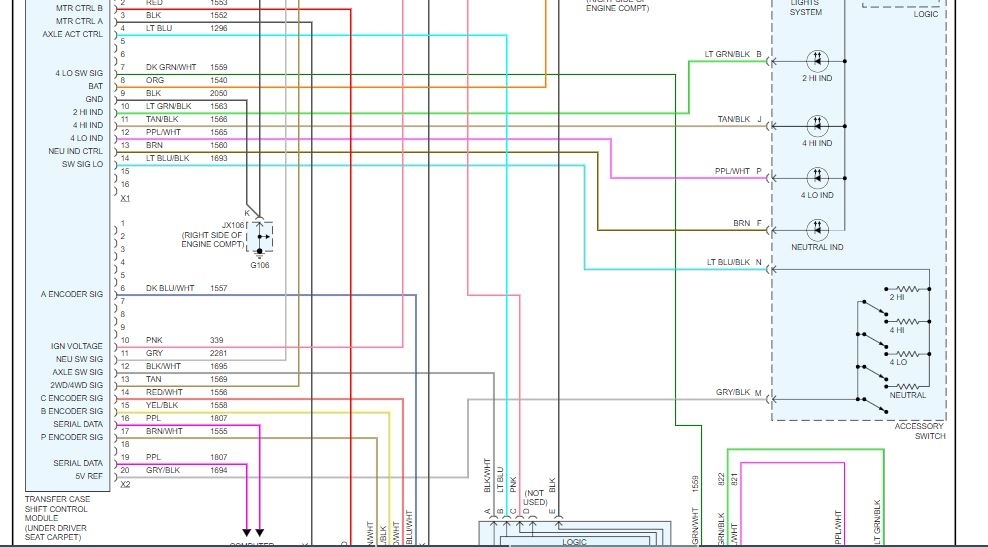 4wd Wiring Diagram Needed: Truck Listed Above Is the LT Model.