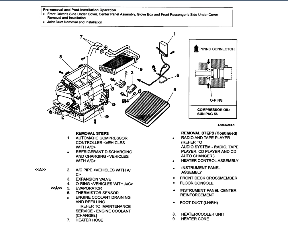 Heater Not Blowing Hot Air Driver's Side After Car Has Warmed
