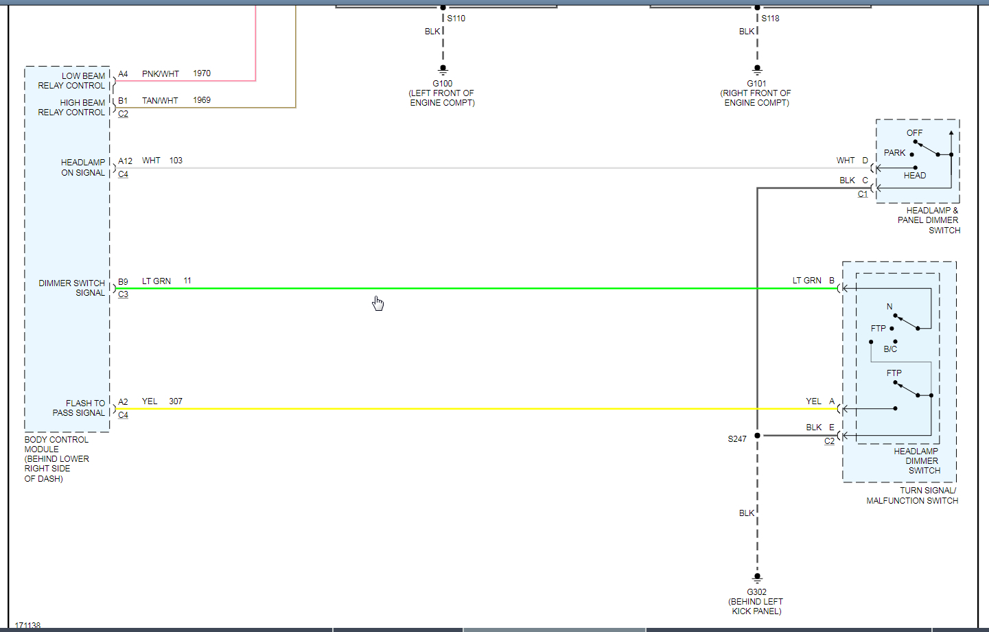 Headlamp Not Working Drivers Side Headlamp Not Working Passenger