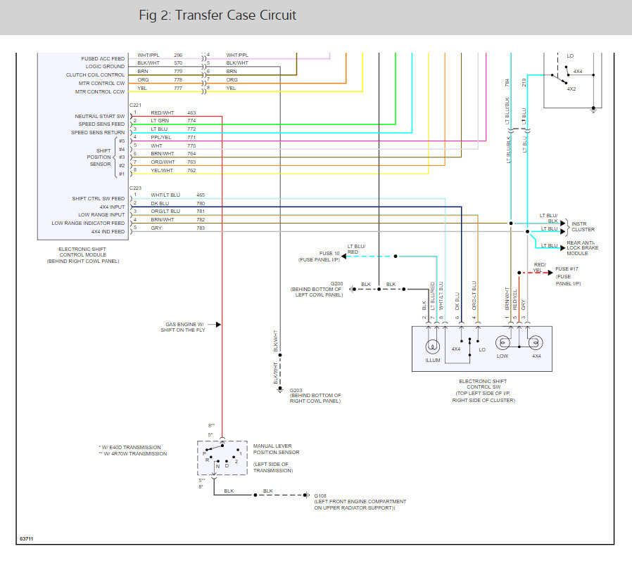 Transfer Case Wiring Diagrams Please?: First Had Electrical