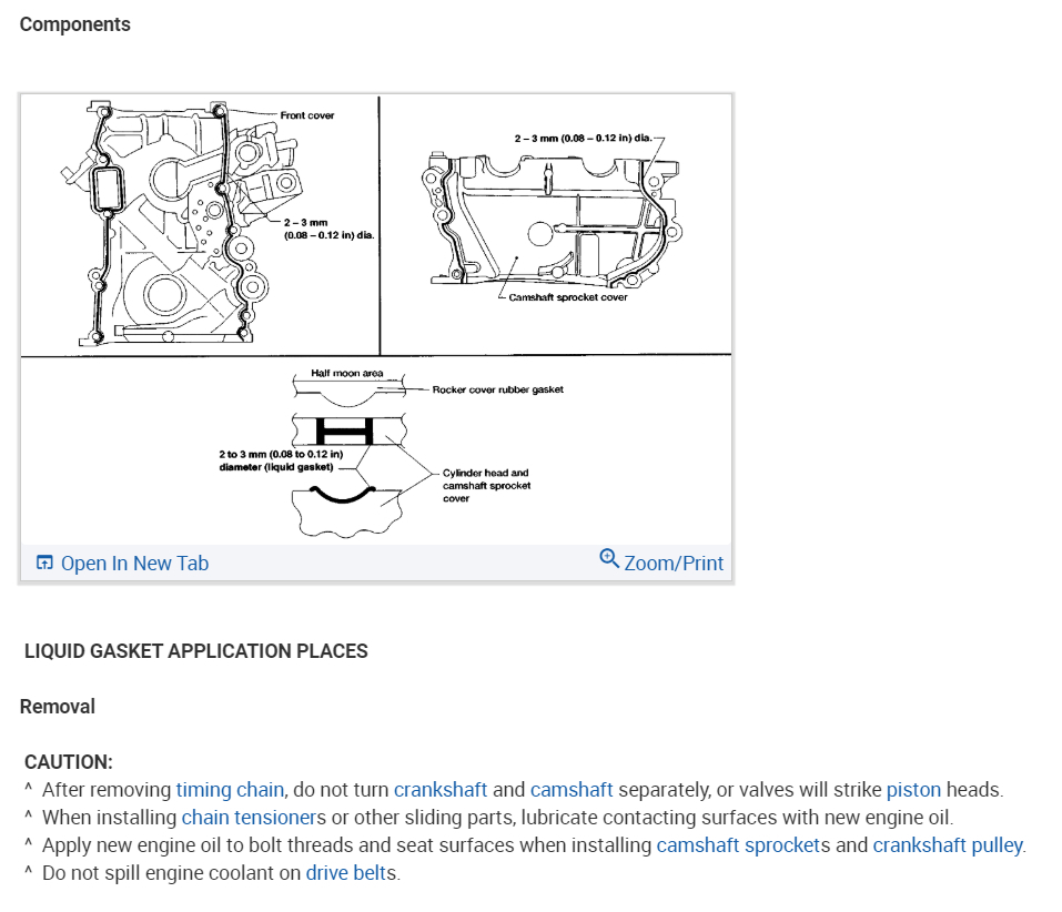 Timing Marks I Have the Truck Listed Above with a Ka20 Petrol