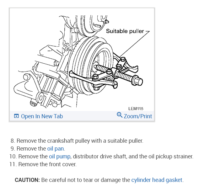 Timing Marks I Have the Truck Listed Above with a Ka20 Petrol