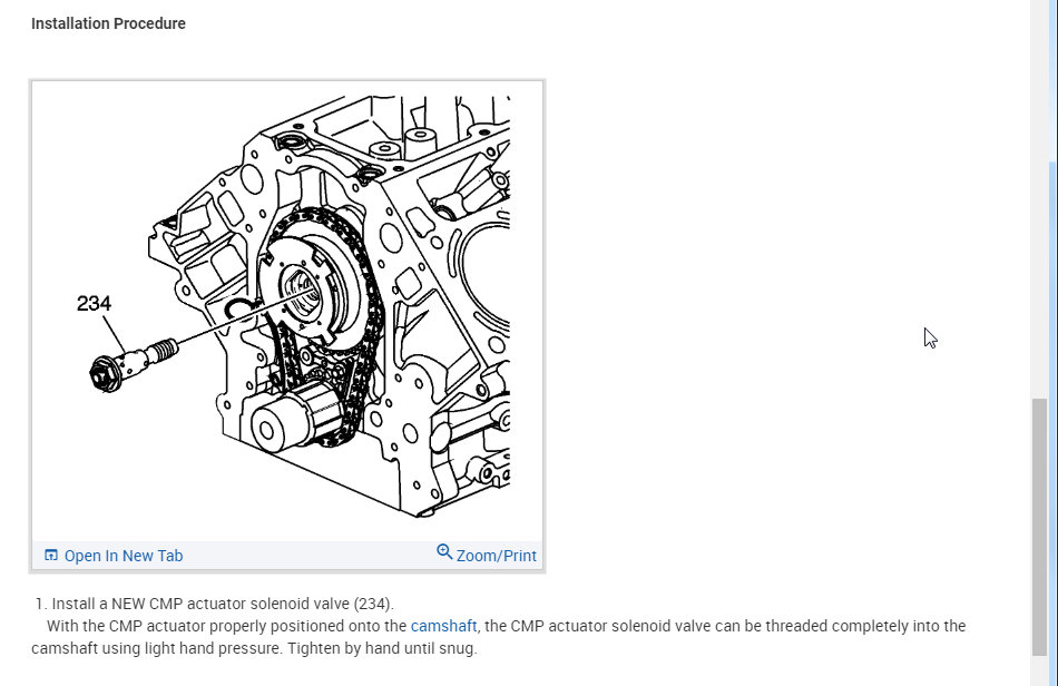 Intake Variable Valve Timing Solenoid Location Where Is the