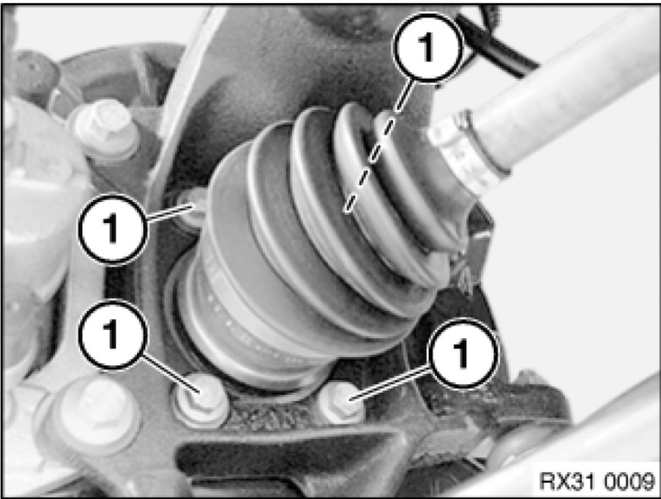 Loose Suspension Parts When Jacking Up Both Sides There Is a