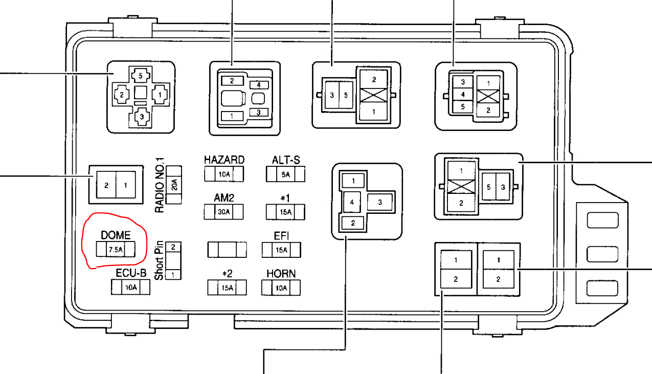 Interior Door Light Not Working No Light When Open Door or Use
