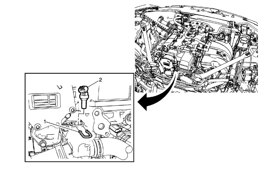 Engine Coolant Sensor Replacement? Where Is It Located Please?