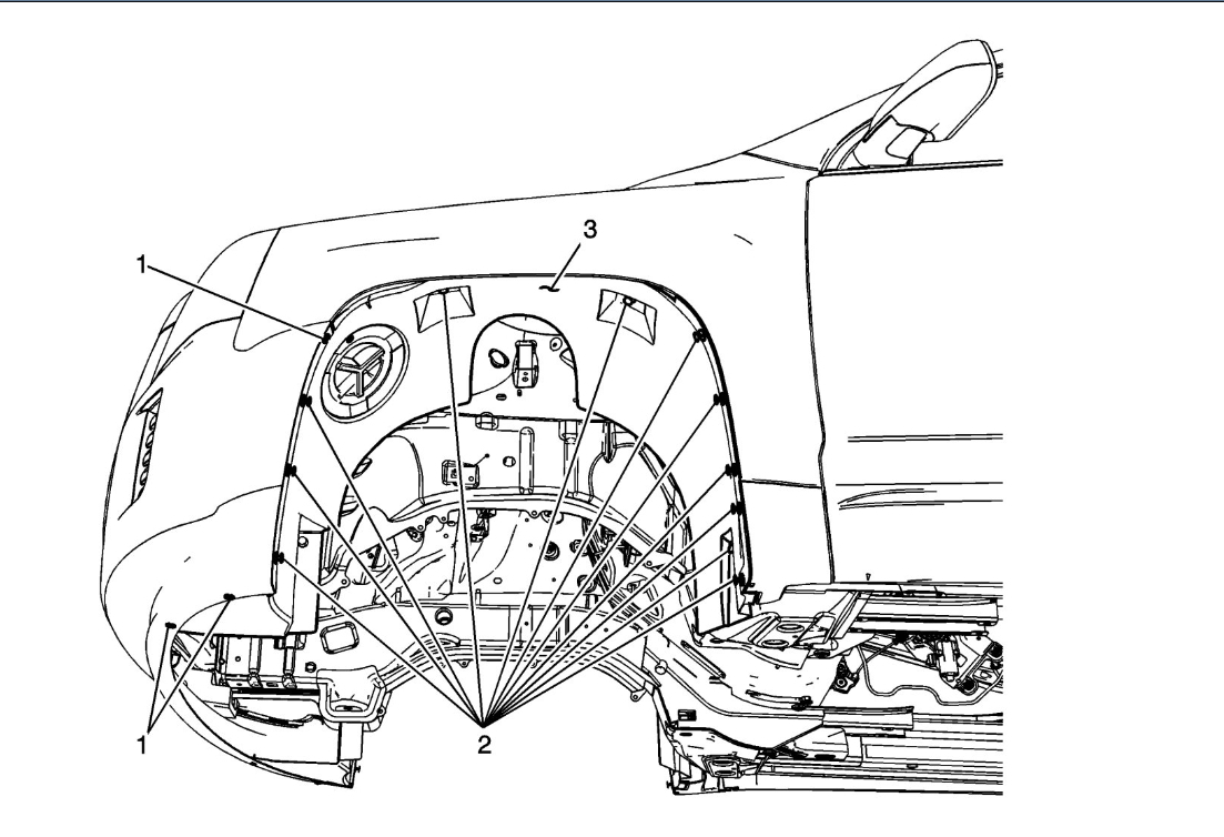 Front Bumper Cover and Passenger Fender Installation Instructions