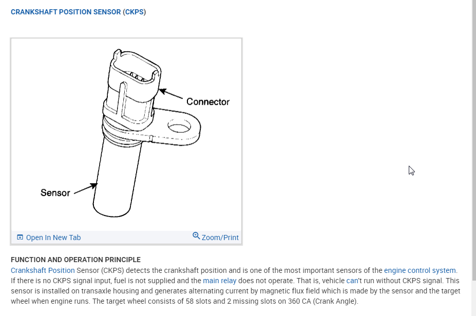 Can A Crank Sensor Cause A Car Not To Start at Ernesto Padilla blog