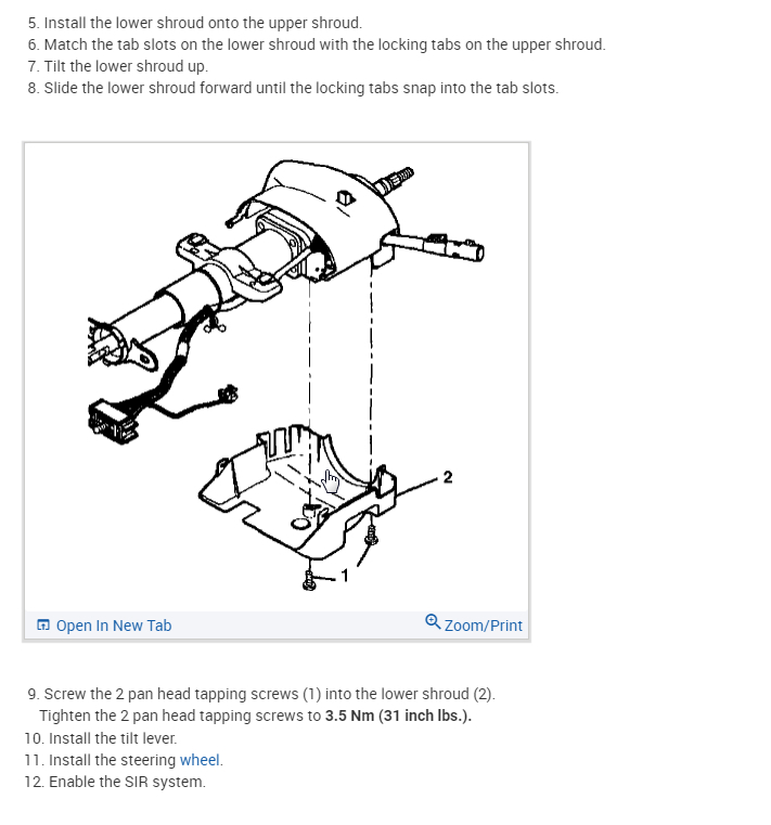 Ignition Switch Tumbler I Am Replacing the Tumbler (key Part of