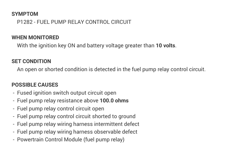Fuel Pump Stopped Working Turn on Key No Fuel Pump Noise, No