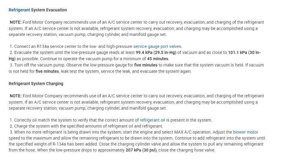 A/C Gauge Fluctuates When Connected to Low Pressure Valve
