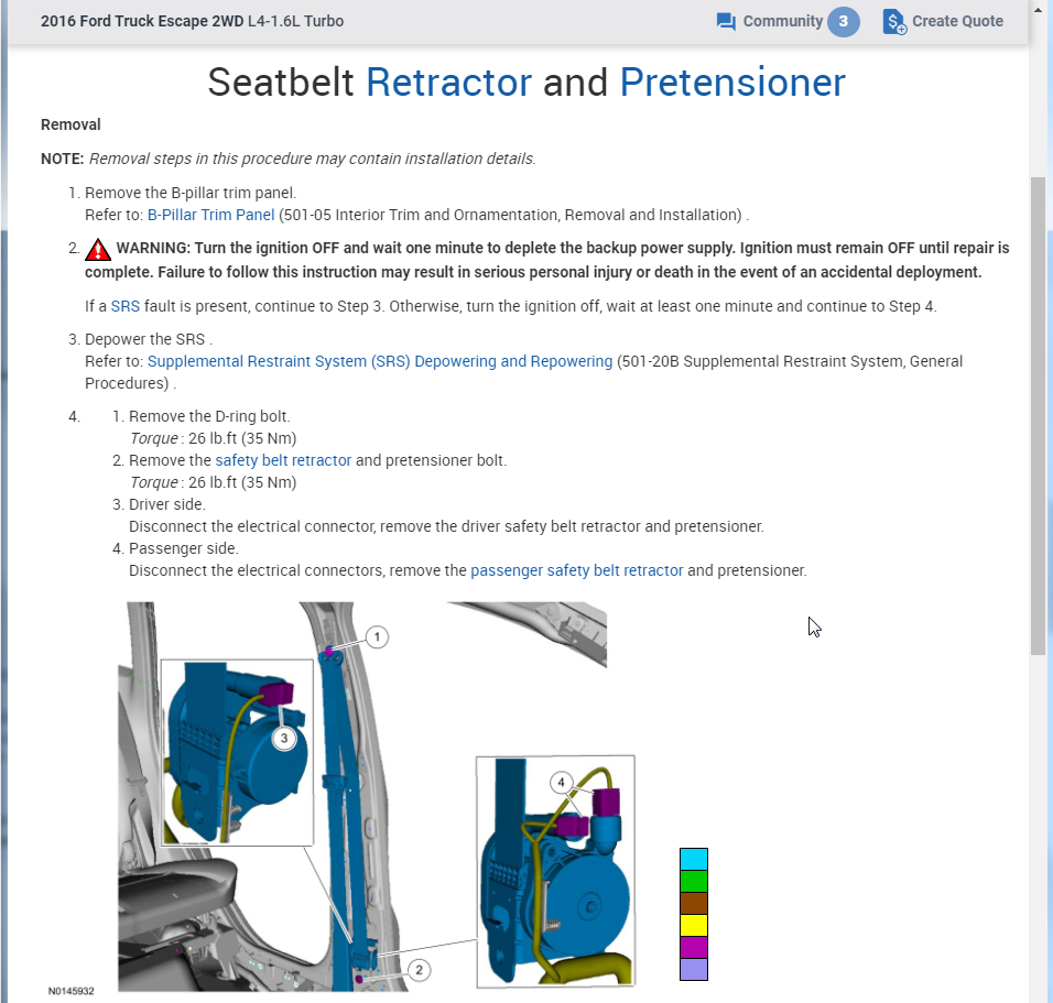 My Seat Belt on the Driver's Seat Does Not Retract