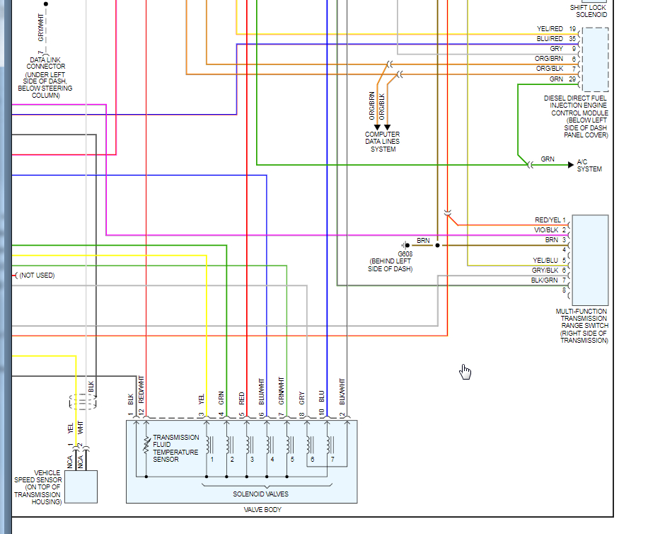 Transmission Control Module Wiring Diagram: Please I Need the
